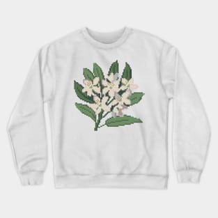 West Virginia State Flower Rhododendron Crewneck Sweatshirt